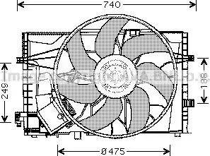 Ava Quality Cooling MS 7507 - Ventilator, hladjenje motora www.molydon.hr