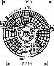 Ava Quality Cooling MS 7518 - Ventilator, hladjenje motora www.molydon.hr