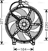 Ava Quality Cooling MS 7517 - Ventilator, hladjenje motora www.molydon.hr