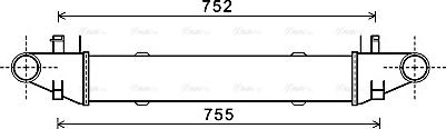 Ava Quality Cooling MSA4557 - Intercooler, hladnjak www.molydon.hr