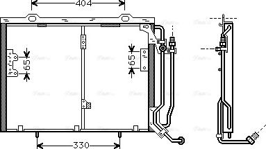 Ava Quality Cooling MSA5245 - Kondenzator, klima-Uređaj www.molydon.hr