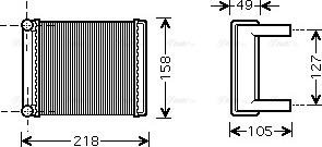 Ava Quality Cooling MSA6385 - Izmjenjivač topline, grijanje unutrasnjeg prostora www.molydon.hr