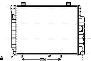 Ava Quality Cooling MSA2155 - Hladnjak, hladjenje motora www.molydon.hr