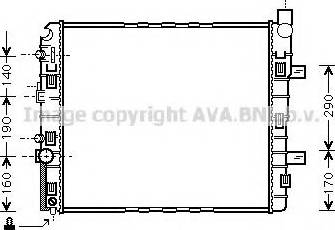 Ava Quality Cooling MSA2319 - Hladnjak, hladjenje motora www.molydon.hr