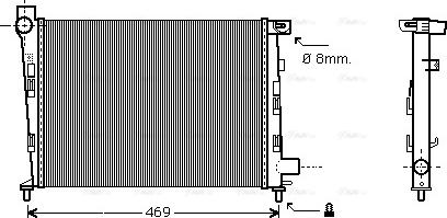 Ava Quality Cooling MSA2310 - Hladnjak, hladjenje motora www.molydon.hr