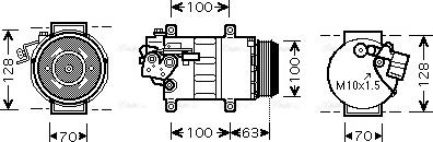 Ava Quality Cooling MS K404 - Kompresor, klima-Uređaj www.molydon.hr