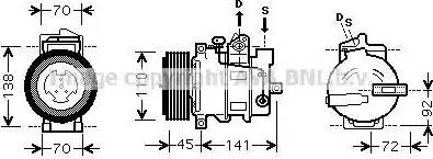 Ava Quality Cooling MSAK432 - Kompresor, klima-Uređaj www.molydon.hr