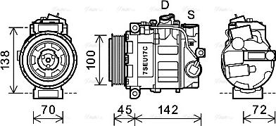 Ava Quality Cooling MSAK613 - Kompresor, klima-Uređaj www.molydon.hr