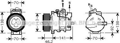 Ava Quality Cooling MSAK091 - Kompresor, klima-Uređaj www.molydon.hr