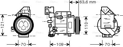 Ava Quality Cooling MSAK075 - Kompresor, klima-Uređaj www.molydon.hr