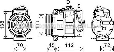 Ava Quality Cooling MS K344 - Kompresor, klima-Uređaj www.molydon.hr