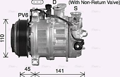 Ava Quality Cooling MSAK773 - Kompresor, klima-Uređaj www.molydon.hr