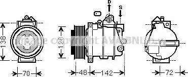 Ava Quality Cooling MSK567 - Kompresor, klima-Uređaj www.molydon.hr