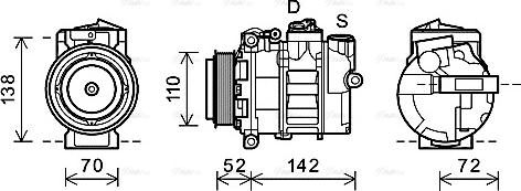 Ava Quality Cooling MSK588 - Kompresor, klima-Uređaj www.molydon.hr