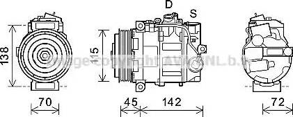 Ava Quality Cooling MSK635 - Kompresor, klima-Uređaj www.molydon.hr