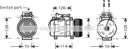 Ava Quality Cooling MS K273 - Kompresor, klima-Uređaj www.molydon.hr