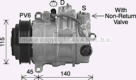 Ava Quality Cooling MSK755 - Kompresor, klima-Uređaj www.molydon.hr