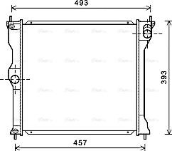 Ava Quality Cooling MT2243 - Hladnjak, hladjenje motora www.molydon.hr