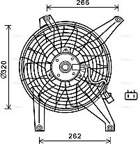 Ava Quality Cooling MT7528 - Ventilator, hladjenje motora www.molydon.hr