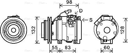 Ava Quality Cooling MTAK219 - Kompresor, klima-Uređaj www.molydon.hr