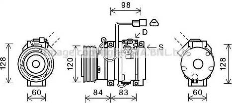 Ava Quality Cooling MTK227 - Kompresor, klima-Uređaj www.molydon.hr