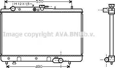 Ava Quality Cooling MZ 2095 - Hladnjak, hladjenje motora www.molydon.hr