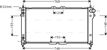 Ava Quality Cooling MZ 2074 - Hladnjak, hladjenje motora www.molydon.hr