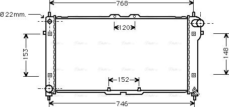 Ava Quality Cooling MZ 2073 - Hladnjak, hladjenje motora www.molydon.hr