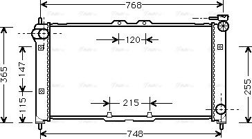 Ava Quality Cooling MZ 2072 - Hladnjak, hladjenje motora www.molydon.hr