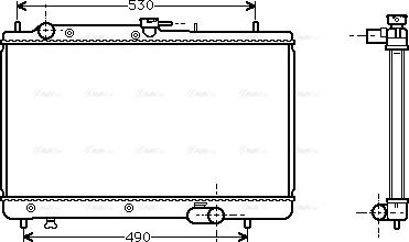 Ava Quality Cooling MZA2066 - Hladnjak, hladjenje motora www.molydon.hr