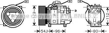 Ava Quality Cooling MZ K233 - Kompresor, klima-Uređaj www.molydon.hr