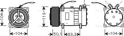 Ava Quality Cooling NHAK001 - Kompresor, klima-Uređaj www.molydon.hr