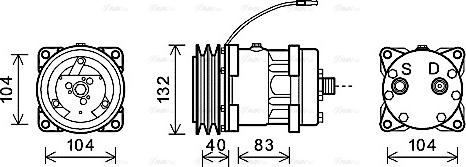 Ava Quality Cooling NHAK013 - Kompresor, klima-Uređaj www.molydon.hr