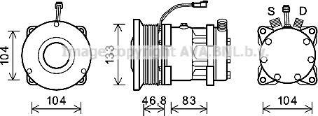 Ava Quality Cooling NHK017 - Kompresor, klima-Uređaj www.molydon.hr