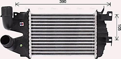 Ava Quality Cooling OL4691 - Intercooler, hladnjak www.molydon.hr