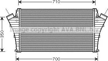 Ava Quality Cooling OL 4361 - Intercooler, hladnjak www.molydon.hr