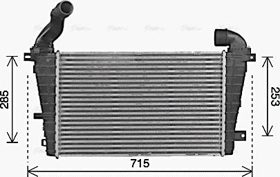 Ava Quality Cooling OL4707 - Intercooler, hladnjak www.molydon.hr