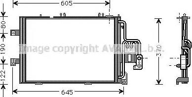 Ava Quality Cooling OL 5369 - Kondenzator, klima-Uređaj www.molydon.hr