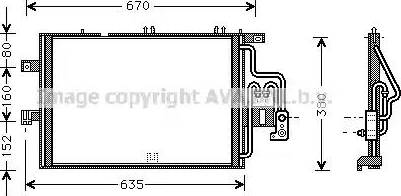 Ava Quality Cooling OL 5309 - Kondenzator, klima-Uređaj www.molydon.hr