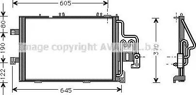 Ava Quality Cooling OL 5307 - Kondenzator, klima-Uređaj www.molydon.hr