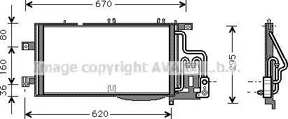 Ava Quality Cooling OL 5310 - Kondenzator, klima-Uređaj www.molydon.hr