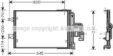 Ava Quality Cooling OL5385D - Kondenzator, klima-Uređaj www.molydon.hr