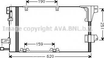 Ava Quality Cooling OL 5251 - Kondenzator, klima-Uređaj www.molydon.hr