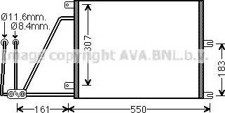 Ava Quality Cooling OL 5265 - Kondenzator, klima-Uređaj www.molydon.hr