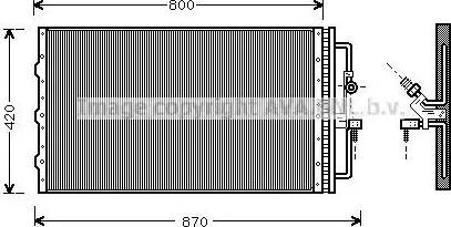 Ava Quality Cooling OL 5267 - Kondenzator, klima-Uređaj www.molydon.hr