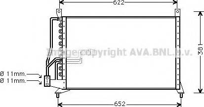 Ava Quality Cooling OL5230 - Kondenzator, klima-Uređaj www.molydon.hr