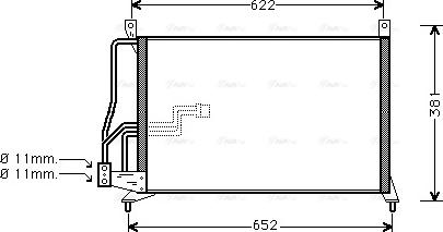 Ava Quality Cooling OL 5231 - Kondenzator, klima-Uređaj www.molydon.hr