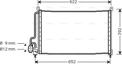 Ava Quality Cooling OL 5229 - Kondenzator, klima-Uređaj www.molydon.hr