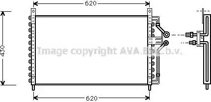 Ava Quality Cooling OL 5226 - Kondenzator, klima-Uređaj www.molydon.hr