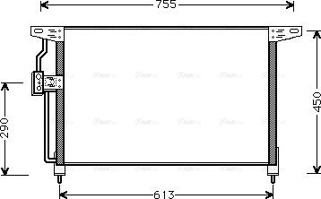 Ava Quality Cooling OL 5228 - Kondenzator, klima-Uređaj www.molydon.hr